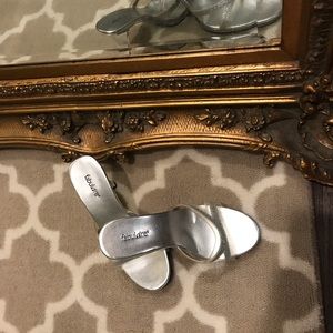 Silver & Acrylic Heels